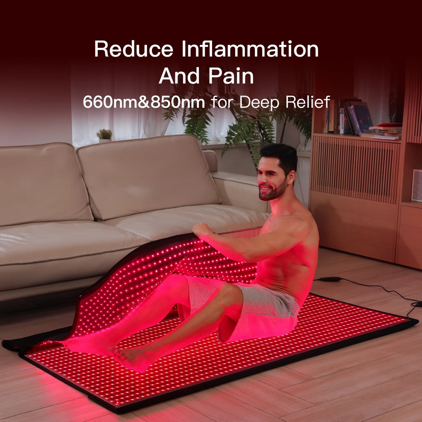 Omni Glow Red and Infrared Light Therapy Bag